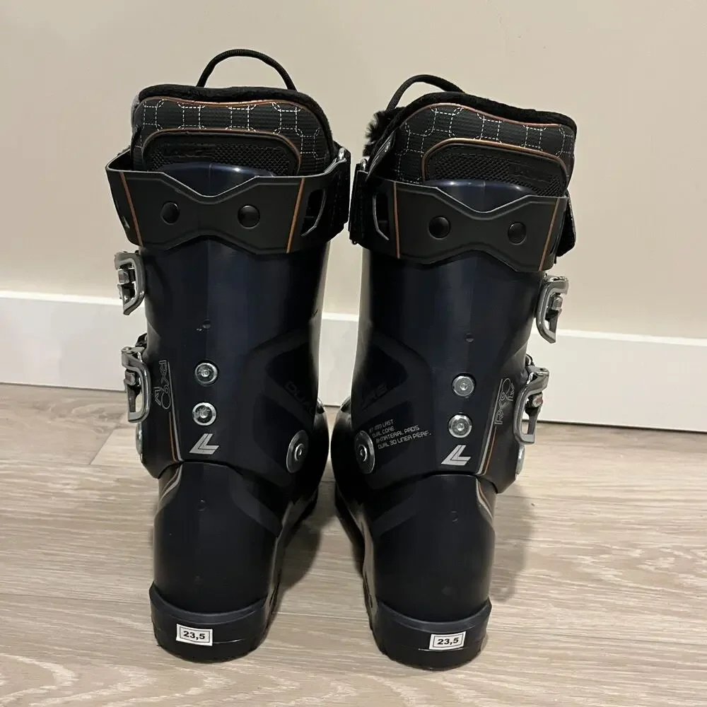 LANGE Boots Womens 23.5 RX 90 W LV GW Snow Ski Thinsulate Shadow Blue Italy